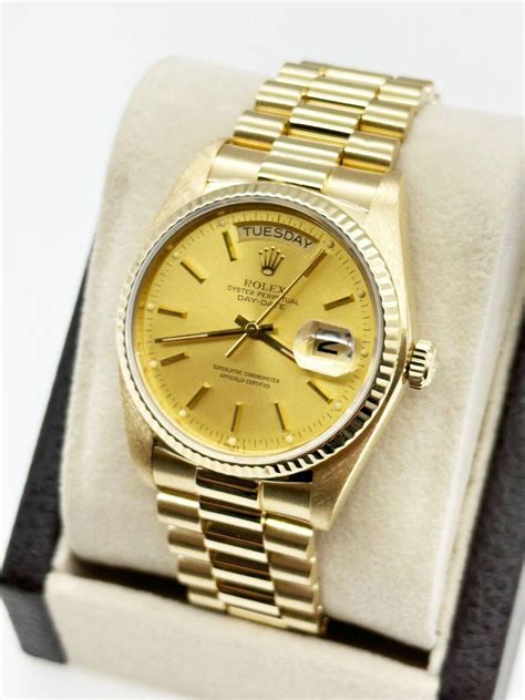 rolex 18038 production years|rolex super president.